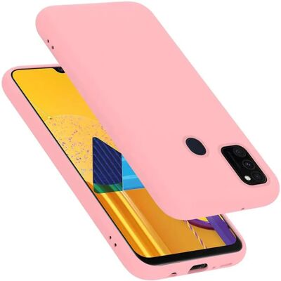 Oppo Samsung Galaxy M21 M30s Étui de Protection Rose Liquide - Publicité Oppo Samsung Galaxy M21 M30s Étui de Protection Rose Liquide - Publicité