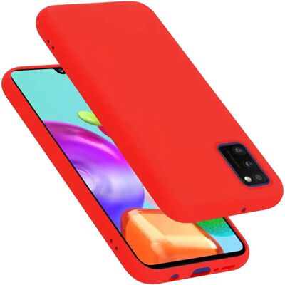 Oppo A53 Samsung Galaxy A41 Flüssigsilikon Hülle - Liquid Rot Oppo A53 Samsung Galaxy A41 Flüssigsilikon Hülle - Liquid Rot