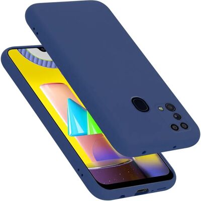 Oppo A53 Flüssiges Blau Hülle - Schutzcover für Samsung Galaxy M31 Oppo A53 Flüssiges Blau Hülle - Schutzcover für Samsung Galaxy M31