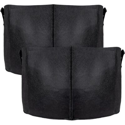 Sac de plantation en fleece Intirilife - 11L, 25x22cm, 3 Gal, Tissu non tissé - Publicité Sac de plantation en fleece Intirilife - 11L, 25x22cm, 3 Gal, Tissu non tissé - Publicité