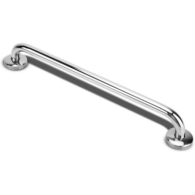 Intirilife Porte-serviettes en acier inoxydable - 30cm, 19mm, Argent - Publicité Intirilife Porte-serviettes en acier inoxydable - 30cm, 19mm, Argent - Publicité