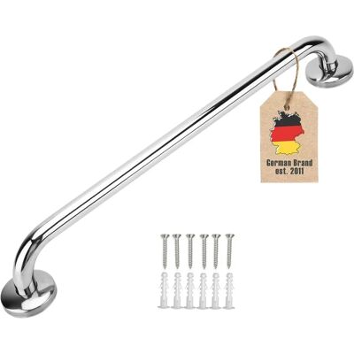 Towel Rail en Acier Inoxydable Intirilife - 30cm, 19mm, Argent - Hochglanzpoliert - Publicité Towel Rail en Acier Inoxydable Intirilife - 30cm, 19mm, Argent - Hochglanzpoliert - Publicité
