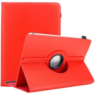 Cadorabo - DE-148735-91 - Rouge - Rotation 360° - Fiche tablette - Publicité Cadorabo - DE-148735-91 - Rouge - Rotation 360° - Fiche tablette - Publicité