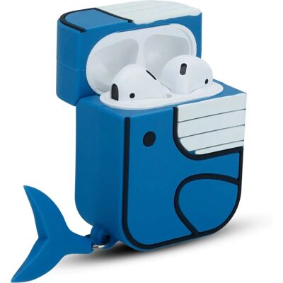 Cadorabo Blue Whale Étui AirPods 1 et 2 - Publicité Cadorabo Blue Whale Étui AirPods 1 et 2 - Publicité