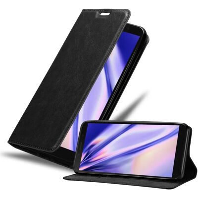 Honor Huawei Y5P Y9S Hülle - Brieftasche mit Ständer Nacht Schwarz Honor Huawei Y5P Y9S Hülle - Brieftasche mit Ständer Nacht Schwarz