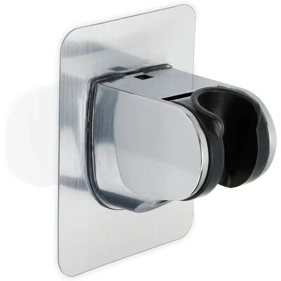 Intirilife Silber Handbrausehalter - Ohne Bohren, Verstellbar Intirilife Silber Handbrausehalter - Ohne Bohren, Verstellbar