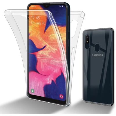 Cadorabo Samsung Galaxy A10e / A20e Protective Case - Full Cover TPU Transparent Cadorabo Samsung Galaxy A10e / A20e Protective Case - Full Cover TPU Transparent