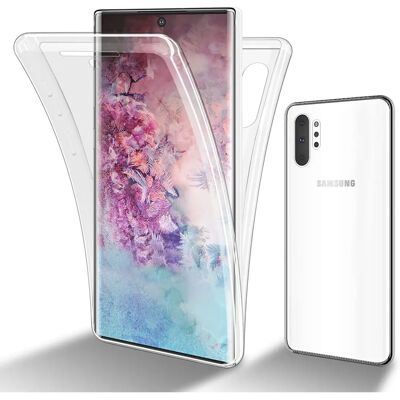 Coque de Protection Cadorabo pour Samsung Galaxy Note 10 Plus Transparent 360° - Publicité Coque de Protection Cadorabo pour Samsung Galaxy Note 10 Plus Transparent 360° - Publicité