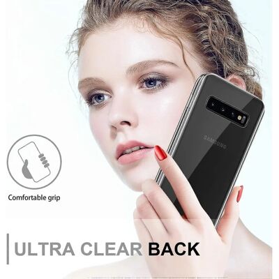 Cadorabo Samsung Galaxy S10 Case - Full Cover TPU Transparent - Phone Case Cadorabo Samsung Galaxy S10 Case - Full Cover TPU Transparent - Phone Case