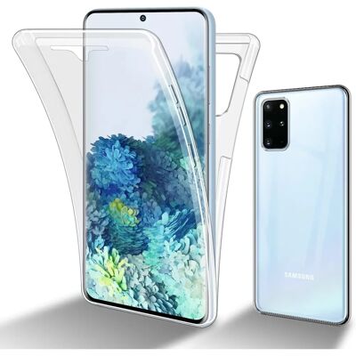 Capa para Samsung Galaxy S20 PLUS - Cobertura Total TPU Transparente - Capinha de Celular Capa para Samsung Galaxy S20 PLUS - Cobertura Total TPU Transparente - Capinha de Celular