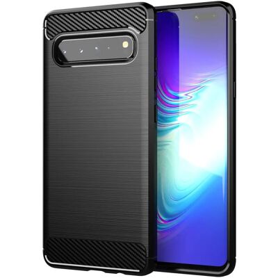Samsung Galaxy S10 5G Carbon Optic TPU Hülle Samsung Galaxy S10 5G Carbon Optic TPU Hülle