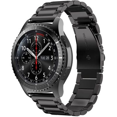 Bracelet en acier inoxydable Cadorabo pour Samsung Galaxy Watch 42mm / S2 Classic / Sport - Publicité Bracelet en acier inoxydable Cadorabo pour Samsung Galaxy Watch 42mm / S2 Classic / Sport - Publicité