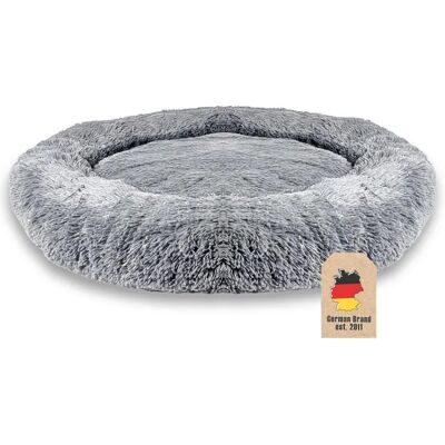 Intirilife Plüsch Haustierbett - 60cm Durchmesser Kuscheliges Hund & Katze Bett Intirilife Plüsch Haustierbett - 60cm Durchmesser Kuscheliges Hund & Katze Bett