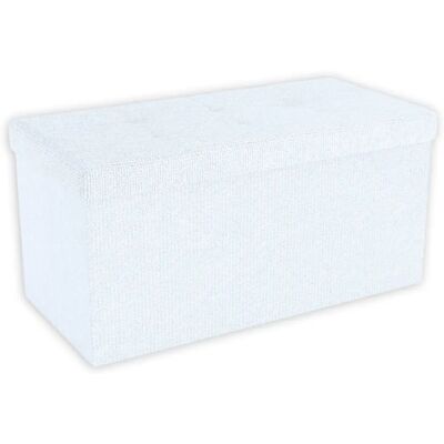 Banquette pliante de rangement Intirilife - 76x38x38 cm - Cube siège multifonction moderne - Publicité Banquette pliante de rangement Intirilife - 76x38x38 cm - Cube siège multifonction moderne - Publicité