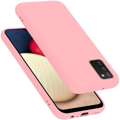 Samsung Galaxy A02s Liquid Pink TPU Kuori Samsung Galaxy A02s Liquid Pink TPU Kuori