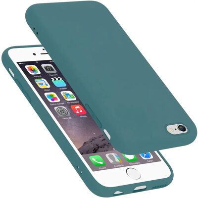 Apple iPhone 6 / 6S Flüssiges Silikon Hülle - Grün - Handyhülle Apple iPhone 6 / 6S Flüssiges Silikon Hülle - Grün - Handyhülle