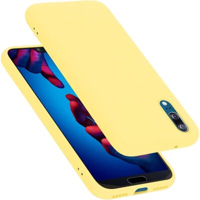 Coque de Silicone Liquide pour Huawei P20 - Publicité Coque de Silicone Liquide pour Huawei P20 - Publicité
