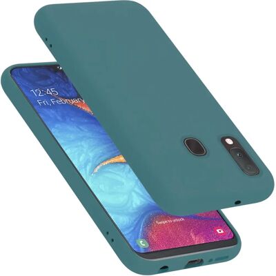 Samsung Galaxy A10e / A20e Flüssigsilikon Hülle - Grün Samsung Galaxy A10e / A20e Flüssigsilikon Hülle - Grün