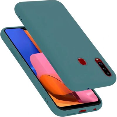 Samsung Galaxy A20s Liquid Grün Hülle - Handyhülle Samsung Galaxy A20s Liquid Grün Hülle - Handyhülle