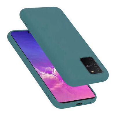 Coque en silicone liquide vert Cadorabo pour Galaxy A91 / S10 Lite / M80s - Publicité Coque en silicone liquide vert Cadorabo pour Galaxy A91 / S10 Lite / M80s - Publicité