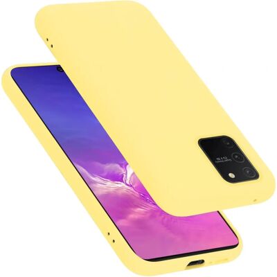 Coque de protection en silicone liquide Samsung Galaxy A91 / S10 LITE / M80s - Publicité Coque de protection en silicone liquide Samsung Galaxy A91 / S10 LITE / M80s - Publicité