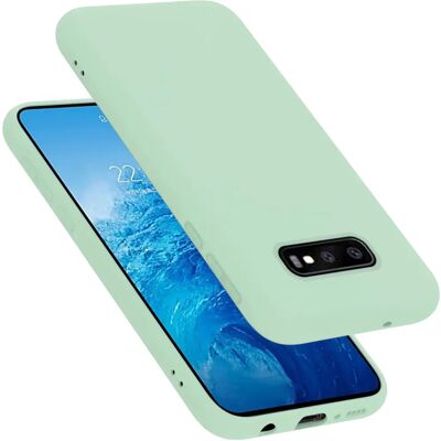 Coque Liquide Vert Clair pour Samsung Galaxy S10e - Protection TPU - Publicité Coque Liquide Vert Clair pour Samsung Galaxy S10e - Protection TPU - Publicité