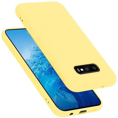 Housse TPU Jaune Liquide pour Samsung Galaxy S10e - Protection - Publicité Housse TPU Jaune Liquide pour Samsung Galaxy S10e - Protection - Publicité