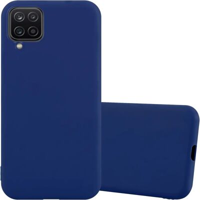 Coque TPU Candy Bleu Sombre Galaxy A12 / M12 - Publicité Coque TPU Candy Bleu Sombre Galaxy A12 / M12 - Publicité