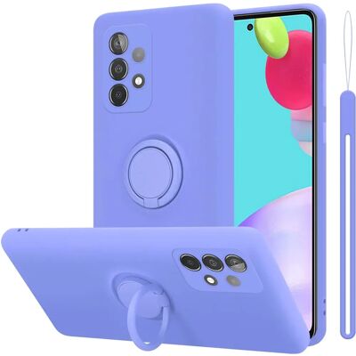 Cadorabo Liquid Hell Lila TPU Hülle für Samsung Galaxy A52s Cadorabo Liquid Hell Lila TPU Hülle für Samsung Galaxy A52s