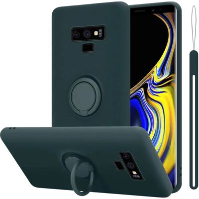 Samsung Galaxy Note 9 Flüssig Grün TPU Hülle - Stoßfest Samsung Galaxy Note 9 Flüssig Grün TPU Hülle - Stoßfest