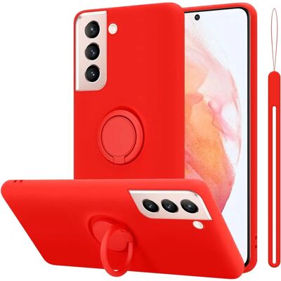 Cadorabo Neste Red Samsung Galaxy S21 5G Kevyt TPU Kuori Cadorabo Neste Red Samsung Galaxy S21 5G Kevyt TPU Kuori