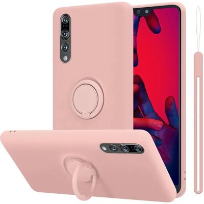 Cadorabo Huawei P20 PRO / P20 PLUS Flüssiges Pink TPU Hülle - Schutzcover Cadorabo Huawei P20 PRO / P20 PLUS Flüssiges Pink TPU Hülle - Schutzcover