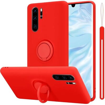 Cadorabo Huawei P30 PRO Liquid Red Hülle - Handy Cover TPU Cadorabo Huawei P30 PRO Liquid Red Hülle - Handy Cover TPU