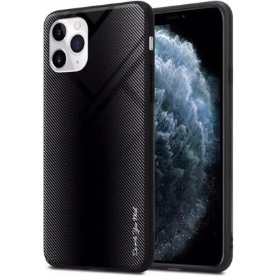 Coque TPU Rayée Noir OPAL pour Apple iPhone 11 PRO MAX - Protection antichoc - Publicité Coque TPU Rayée Noir OPAL pour Apple iPhone 11 PRO MAX - Protection antichoc - Publicité