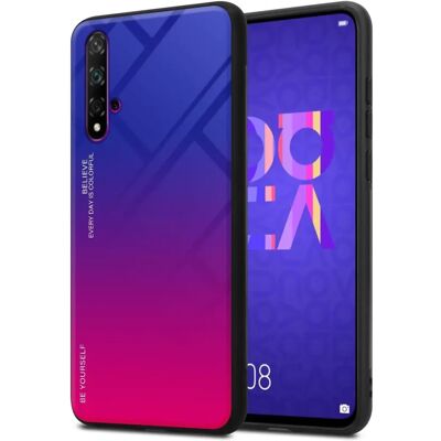 Coque Cadorabo Violet-Rouge Honor 20 / 20S / Huawei NOVA 5T en TPU - Protection arrière - Publicité Coque Cadorabo Violet-Rouge Honor 20 / 20S / Huawei NOVA 5T en TPU - Protection arrière - Publicité