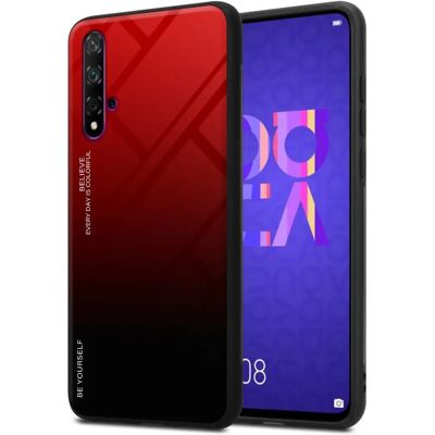 Cadorabo Dual-Tone Honor 20 / 20S / Nova 5T Glass Back Cover Case Cadorabo Dual-Tone Honor 20 / 20S / Nova 5T Glass Back Cover Case