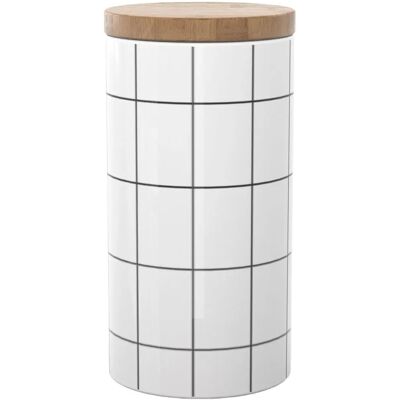 Intirilife Keramik Vorratsdose L - Luftdichter Behälter für Tee Kaffee & Mehr Intirilife Keramik Vorratsdose L - Luftdichter Behälter für Tee Kaffee & Mehr
