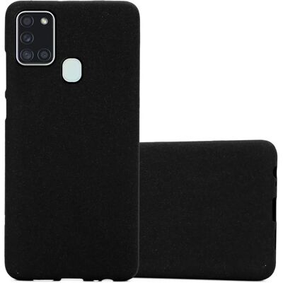 Coque Samsung Galaxy A21s - Noir Froid TPU - Publicité Coque Samsung Galaxy A21s - Noir Froid TPU - Publicité