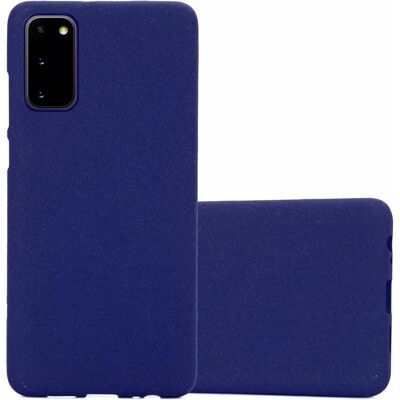 Cadorabo Samsung Galaxy S20 Hülle - Dunkelblauer TPU Schutz Cadorabo Samsung Galaxy S20 Hülle - Dunkelblauer TPU Schutz
