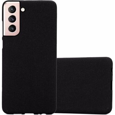 Samsung Galaxy S21 5G Frost Musta TPU Kotelo Samsung Galaxy S21 5G Frost Musta TPU Kotelo