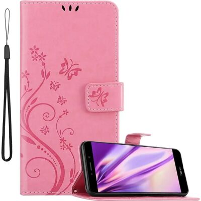 Coque florale Huawei MATE 9 LITE / GR5 2017 / Honor 6X - Porte-cartes - Protection & Support - Publicité Coque florale Huawei MATE 9 LITE / GR5 2017 / Honor 6X - Porte-cartes - Protection & Support - Publicité