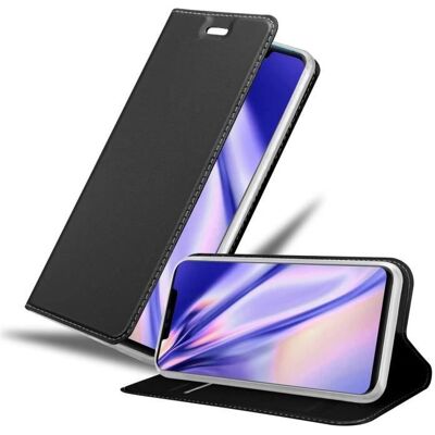Huawei MATE 20 PRO Suojakuori - Matta pinta ja korttitasku, ELEGANT MUSTA Huawei MATE 20 PRO Suojakuori - Matta pinta ja korttitasku, ELEGANT MUSTA
