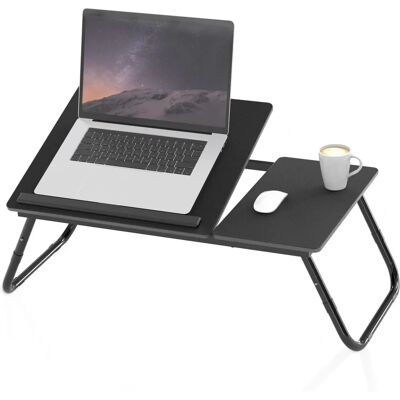 Intirilife Höhenverstellbarer Laptoptisch - Schwarz Intirilife Höhenverstellbarer Laptoptisch - Schwarz
