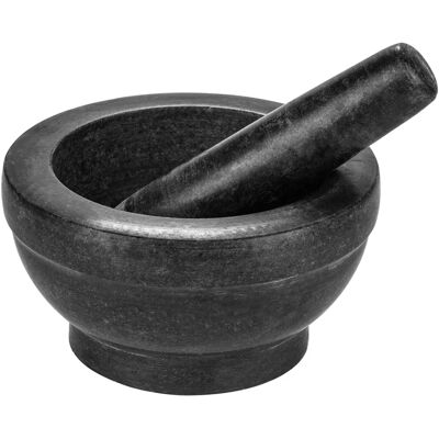 Intirilife Granitmörser mit Stößel - 16cm - Gewürze, Nüsse, Samen Intirilife Granitmörser mit Stößel - 16cm - Gewürze, Nüsse, Samen