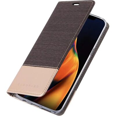 iPhone 13 - Suojakotelo farkku-tyylillä standilla ja korttitaskulla iPhone 13 - Suojakotelo farkku-tyylillä standilla ja korttitaskulla