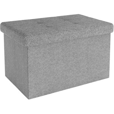 Intirilife Faltbare Staubwürfel - 49x30x30 cm - Sitz mit Deckel Intirilife Faltbare Staubwürfel - 49x30x30 cm - Sitz mit Deckel