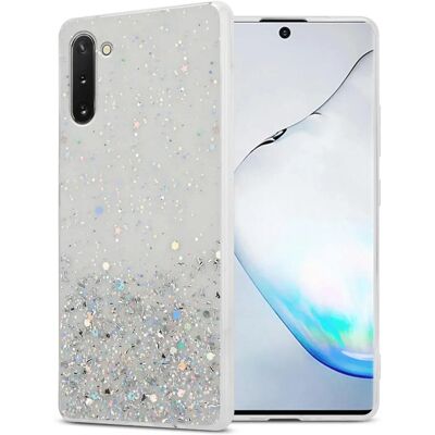 Coque Ultra Fine avec Glitter TPU pour Samsung Galaxy Note 10 - Publicité Coque Ultra Fine avec Glitter TPU pour Samsung Galaxy Note 10 - Publicité