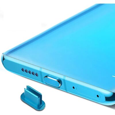 Oppo - A53 USB-C Staubkappe - Dunkelblau - Protective cap Oppo - A53 USB-C Staubkappe - Dunkelblau - Protective cap