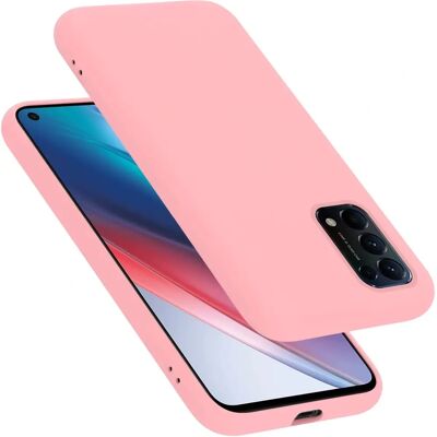 Cadorabo Oppo FIND X3 LITE Flüssiges Silikon Hülle - Handy Typ Cadorabo Oppo FIND X3 LITE Flüssiges Silikon Hülle - Handy Typ