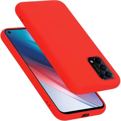Cadorabo Oppo FIND X3 LITE Hülle - Flüssiges Silikon - Handyhülle Cadorabo Oppo FIND X3 LITE Hülle - Flüssiges Silikon - Handyhülle
